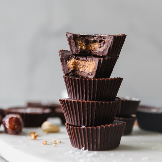Chocolate Peanut Butter Cups - Recipe photo by Spices in my DNA