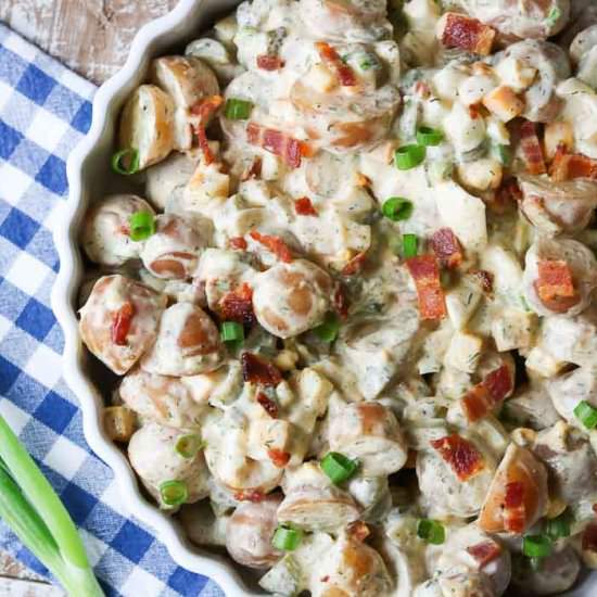 Best Potato Salad - Recipe photo by Girl Heart Food