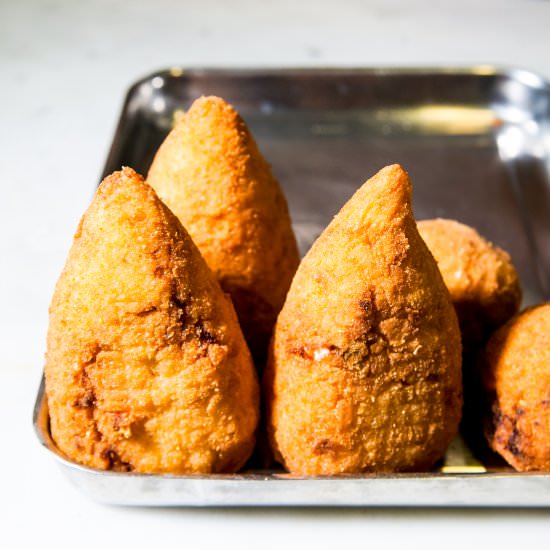 Arancini - Recipe photo by nonnabox