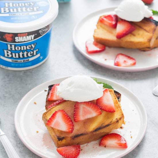 Grilled Strawberry Shortcake - Recipe photo by Strawberry Blondie Kitchen