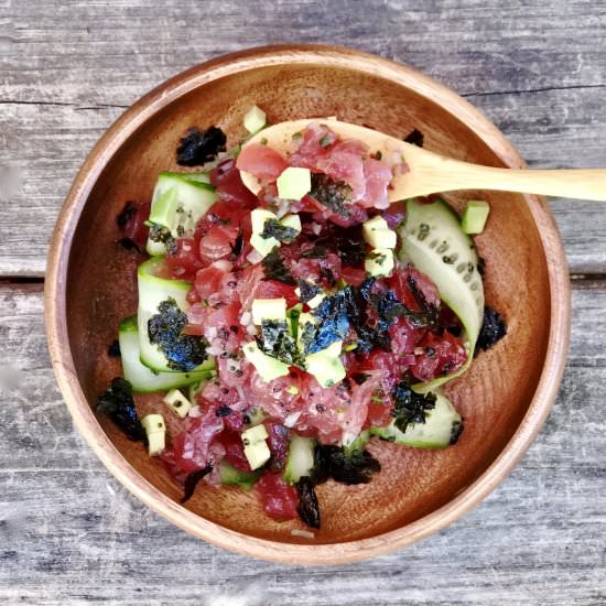 Tuna Tartare - Recipe photo by simmerandsauce
