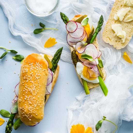 Picnic Sandwiches - Recipe photo by rhubarbandcod