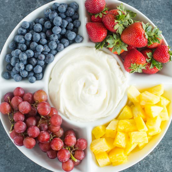 Cream Cheese Fruit Dip - Recipe photo by browneyedbaker