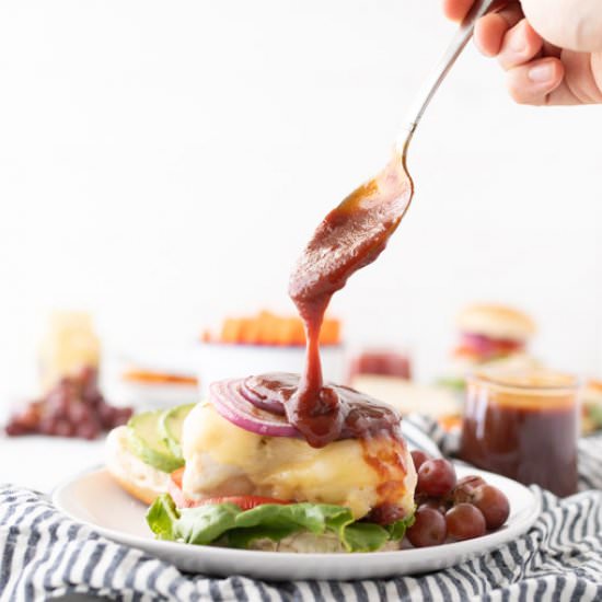 Grilled Chicken Burger - Recipe photo by Nourish Nutrition Co