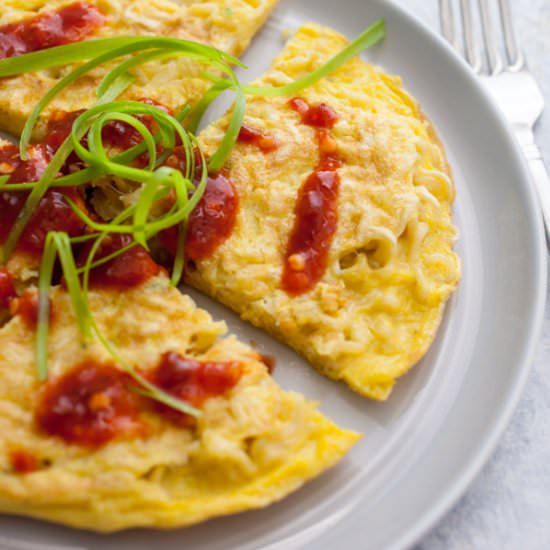 Easy Ramelette - Recipe photo by Macheesmo