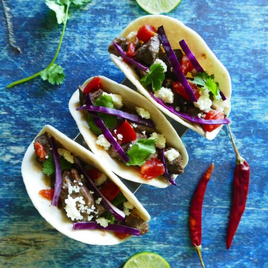 Instant Pot Carne Asada - Recipe photo by PaintTheKitchenRed