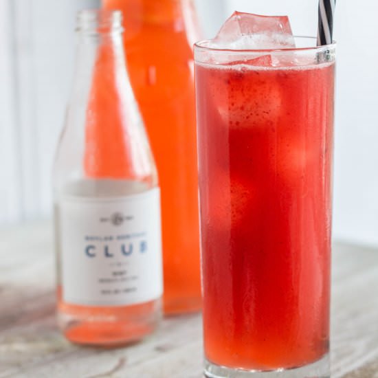 Ginger Strawberry Lemonade - Recipe photo by Sweet Tea and Thyme