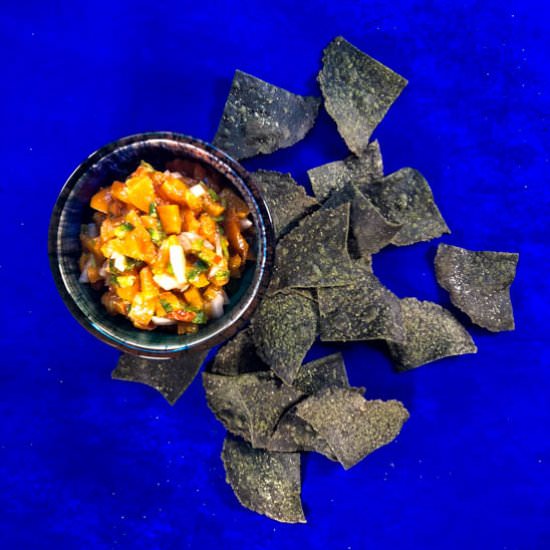 Apricot Pico de Gallo - Recipe photo by zingijounal