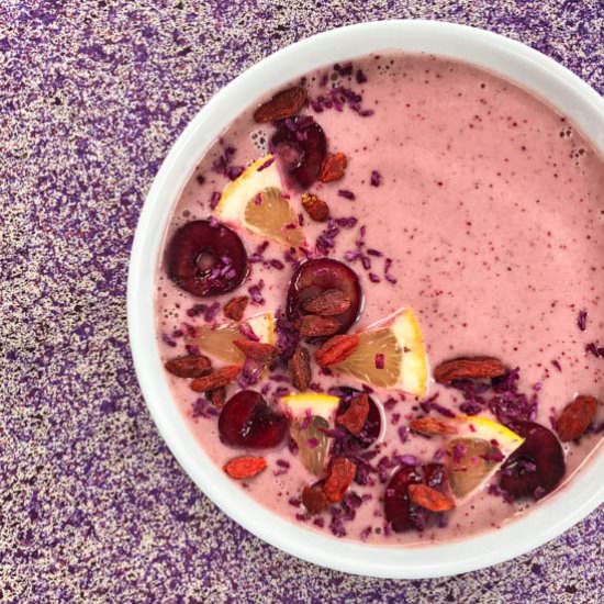 Cherry Lemon Smoothie - Recipe photo by zingijounal