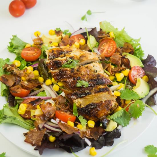 Chicken and Bacon Salad - Recipe photo by The Cookware Geek