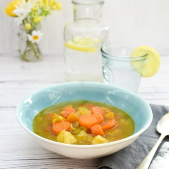 Summer Root Vegetable Soup - Recipe photo by Jacqueline - Tinned Tomatoes
