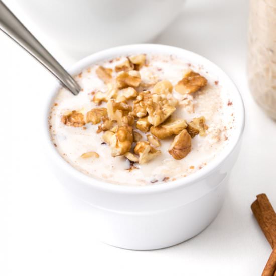 Apple pie overnight oats - Recipe photo by thanksgiving