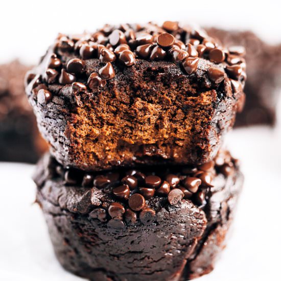 paleo chocolate muffins - Recipe photo by Paleoglutenfree.com