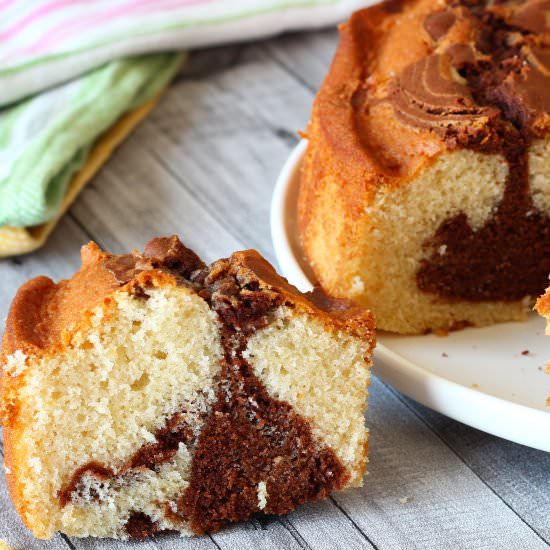 Marble Cake - Recipe photo by El Mundo Eats