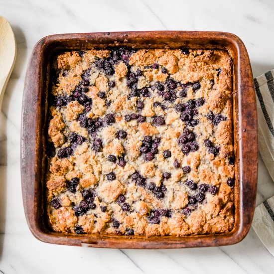 Blueberry Bread Pudding - Recipe photo by Amy in the Kitchen