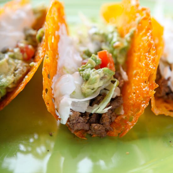 Cheese Taco Shells - Recipe photo by BakingBeauty