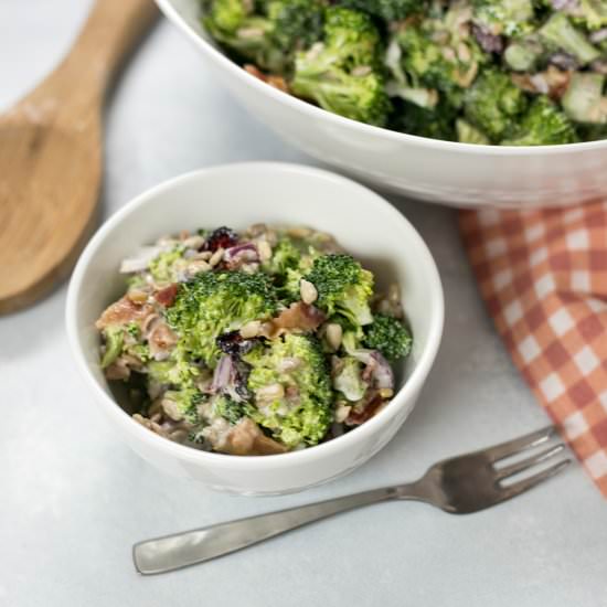 Sweet Broccoli Salad Supreme - Recipe photo by littlebitrecipes