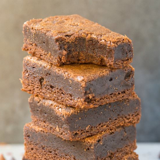 Flourless Zucchini Brownies - Recipe photo by thebigmansworld