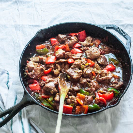 Pork Stew with Whisky and wine - Recipe photo by PenelopeCooks