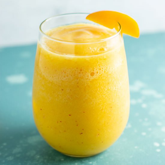 Peach Moscato Slushies - Recipe photo by buildyourbite