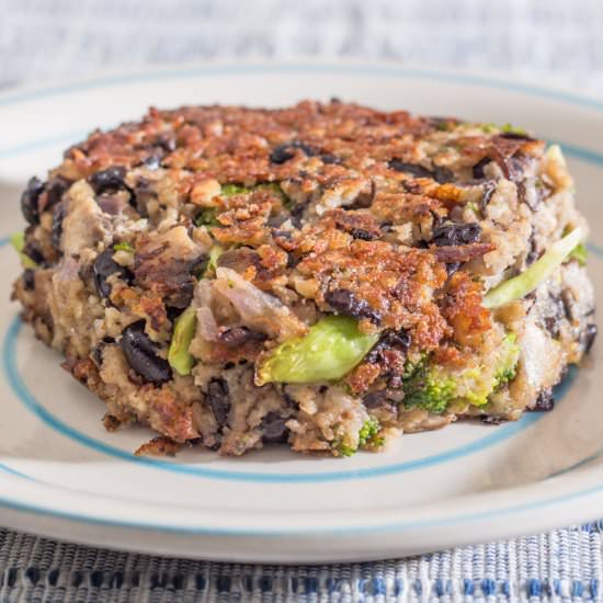 Bella, Beans & Broccoli Burger - Recipe photo by recipecritique