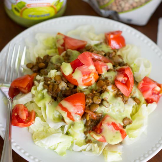 Lentil Tacos - Recipe photo by kendrastreats