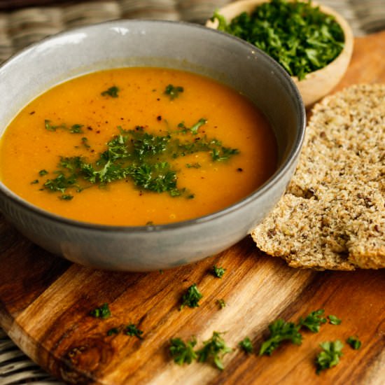 Pumpkin Soup - Recipe photo by LIFESTYLE HOME HEALTH