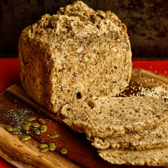 Grainy Bread - Recipe photo by LIFESTYLE HOME HEALTH