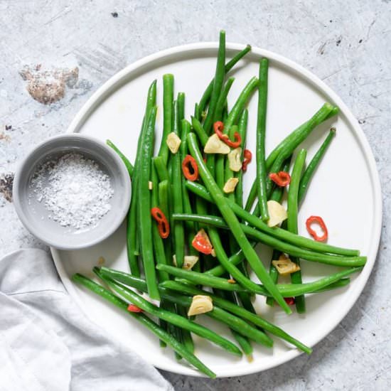 Garlic Green Beans - Recipe photo by recipesfromapantry