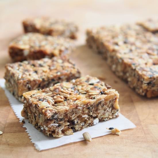 Dates Granola Bars - Recipe photo by Bake With Paws