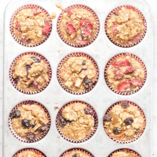 Healthy Toddler Breakfast Muffins - Recipe photo by servedfromscratch