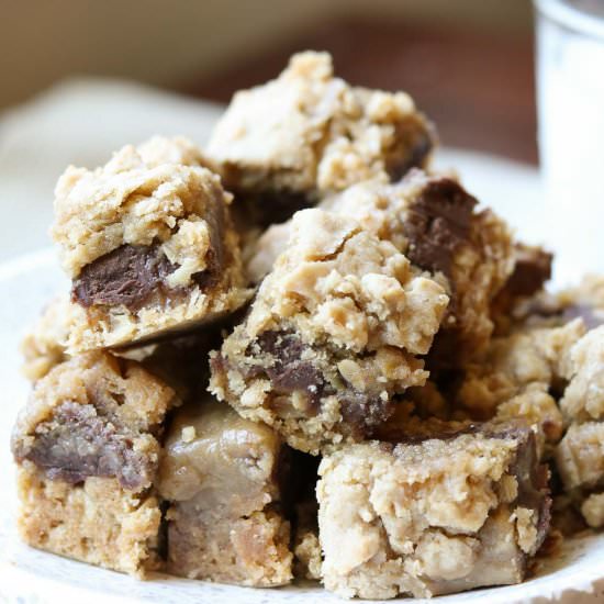 Sea Salt Caramel Bars - Recipe photo by Gourmetdoneskinny