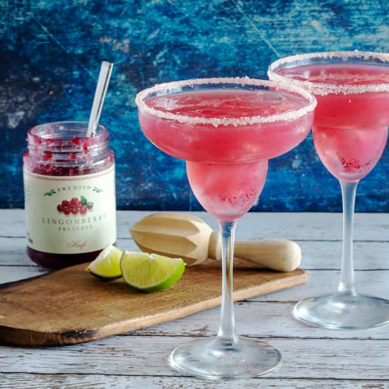 Lingonberry Margaritas - Recipe photo by muttandchops