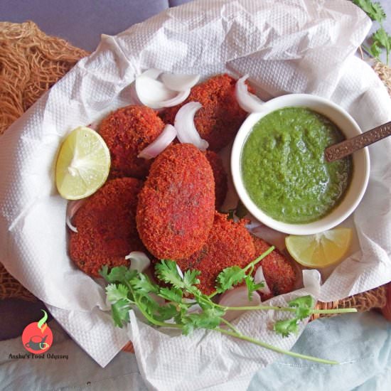 Kolkata Style Beetroot Chops - Recipe photo by anshusfoododyssey