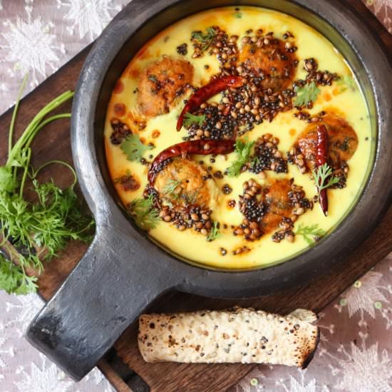 Kadhi Pakora - Recipe photo by Masalachilli