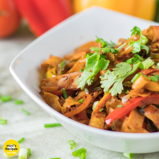 Left Over Chapati Noodles - Recipe photo by Mintsrecipes