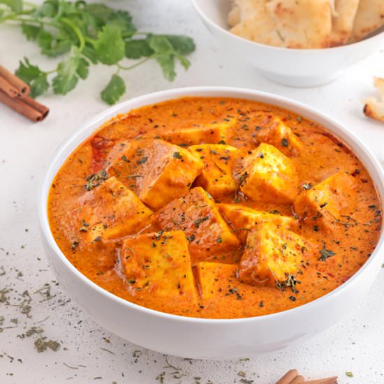 Paneer butter masala - Recipe photo by cubesnjuliennes
