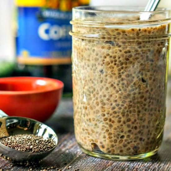 Low Carb Chia Breakfast Pudding - Recipe photo by MyLifeCookbook