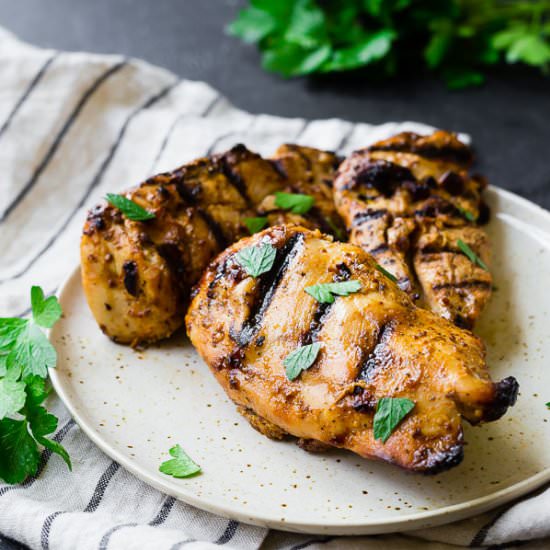 Honey Mustard Chicken Marinade - Recipe photo by rachelcooksblog