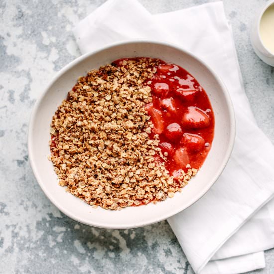 Easy Stove Top Crumble - Recipe photo by You Totally Got This