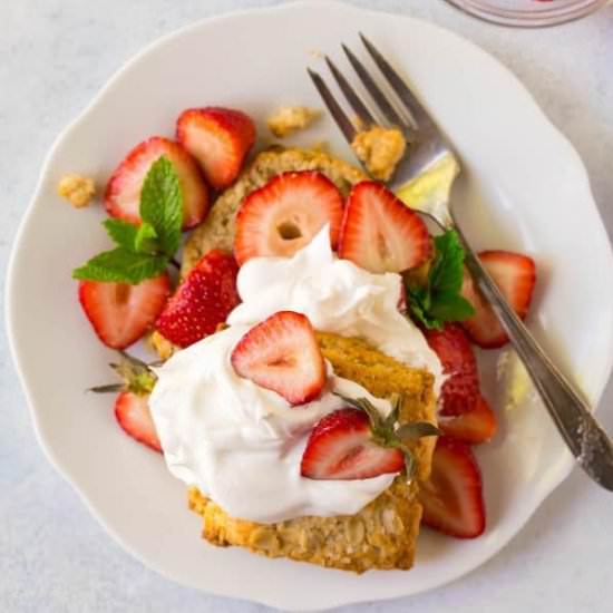 Gluten Free Strawberry Shortcake - Recipe photo by wellplated
