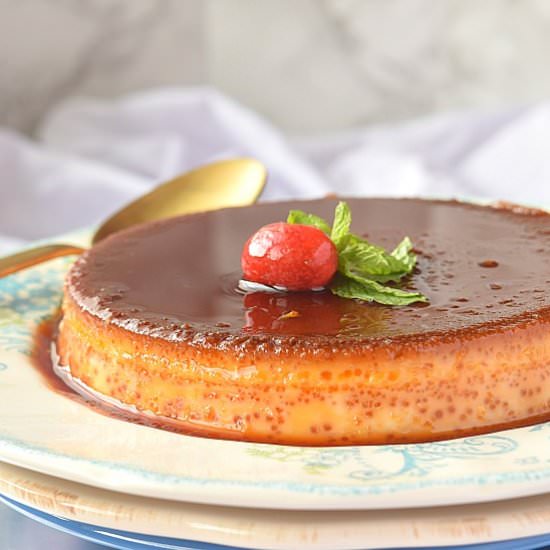 Crème Caramel - Recipe photo by Savory Bites