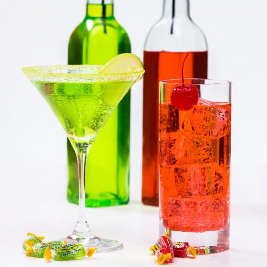 Candy vodka with Jolly Ranchers - Recipe photo by thanksgiving