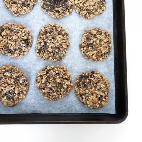 Dark Chocolate Chunk Oatmeal Cookie - Recipe photo by Fueling a Southern Soul