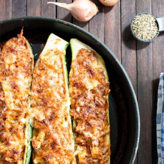 Zucchini Boats - Recipe photo by MasalaHerb