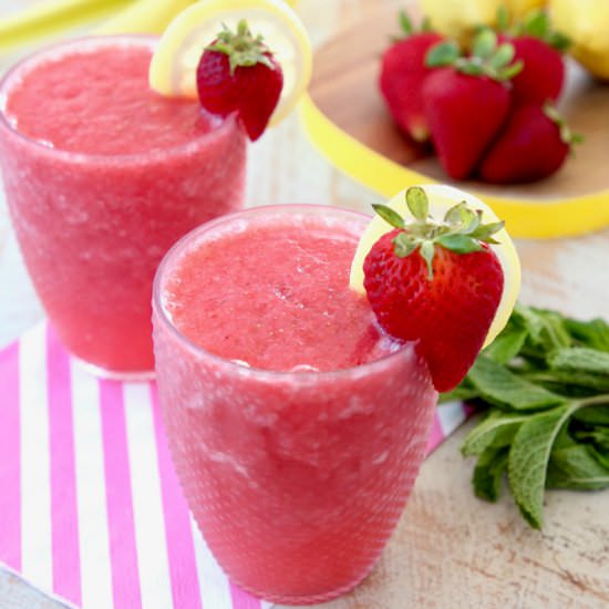 Lemon Berry White Wine Slushies - Recipe photo by Whitney Bond