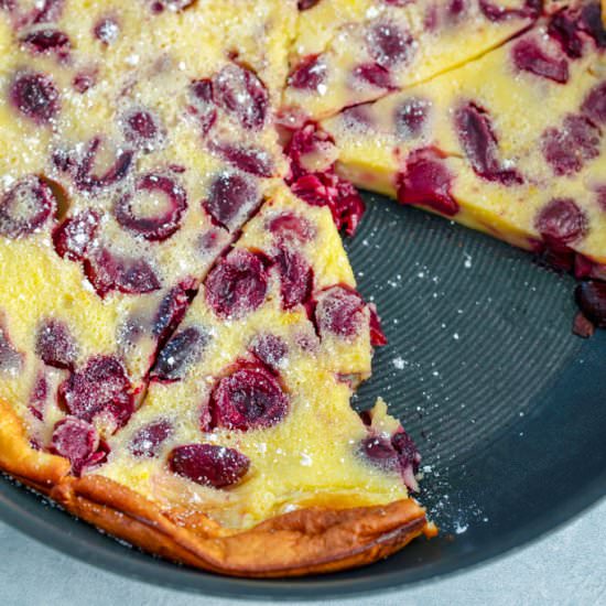 Cherry Clafoutis - Recipe photo by Wearenotmartha