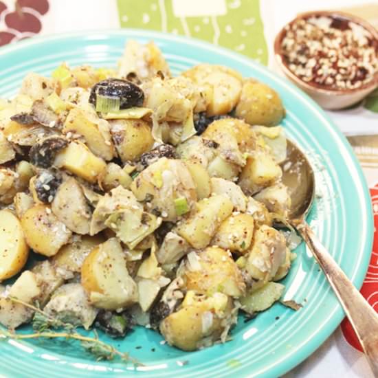 Mediterranean Potato Salad - Recipe photo by FreshFoodinaFlash