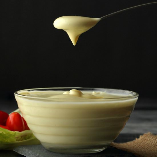 Vegan Mayonnaise - Recipe photo by lovingitvegan