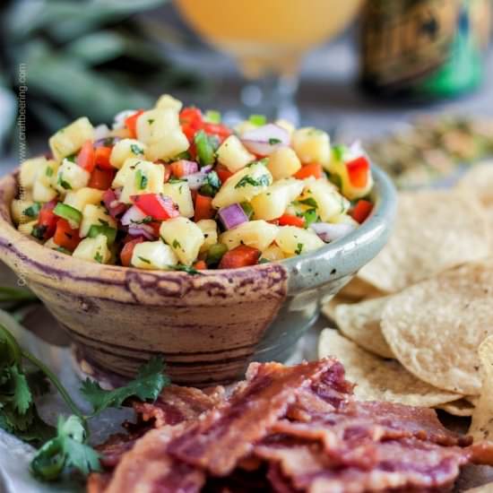Pineapple Salsa - Recipe photo by Craft Beering